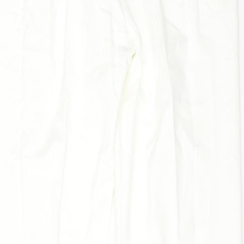 SLACKS Womens White   Dress Pants Trousers Size 32 L31 in Regular