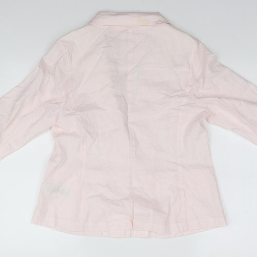 Indigo Womens White   Jacket  Size 14