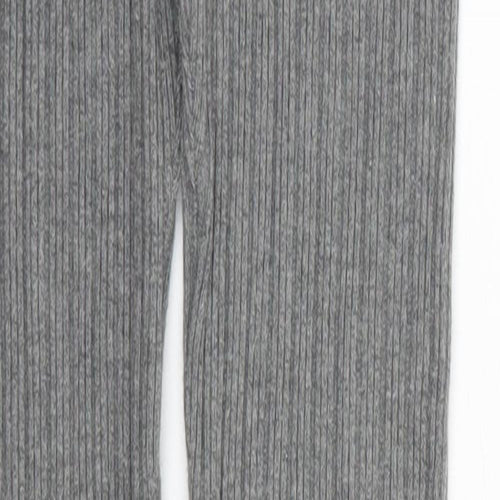 ASOS Womens Grey  Acrylic Trousers  Size 10 L26 in Regular