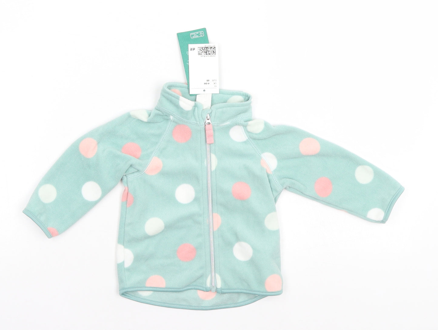 H&M Baby Green Spotted  Jacket  Size 3-6 Months