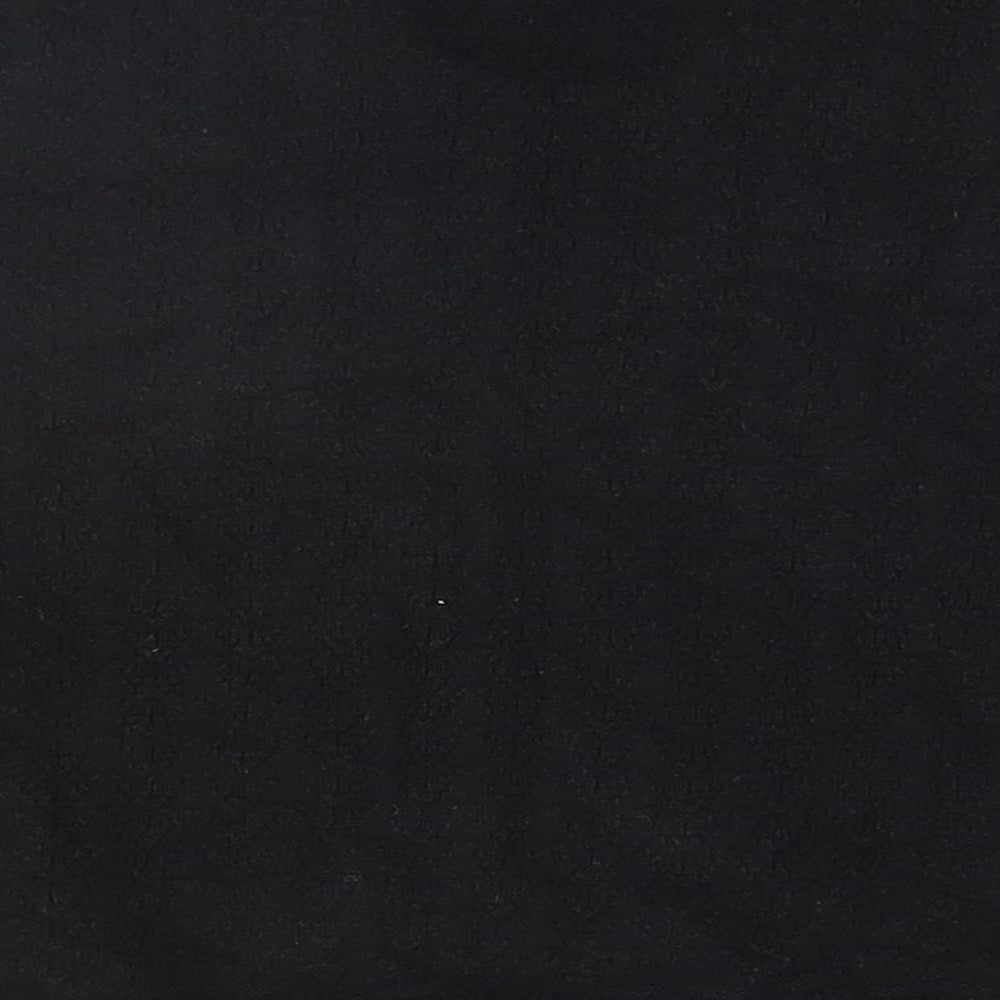 NEXT Girls Black  Cotton Basic T-Shirt Size 10 Years Round Neck