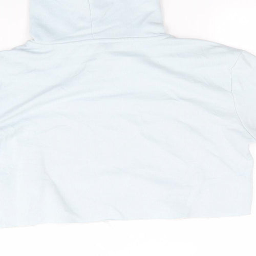 New Look 915 Generation Girls Blue  Polyester Pullover Hoodie Size 12-13 Years   - Pale Blue Brooklyn Cropped