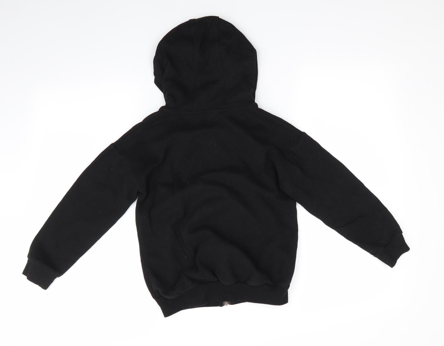 NEXT Boys Black  Cotton Full Zip Hoodie Size 8 Years