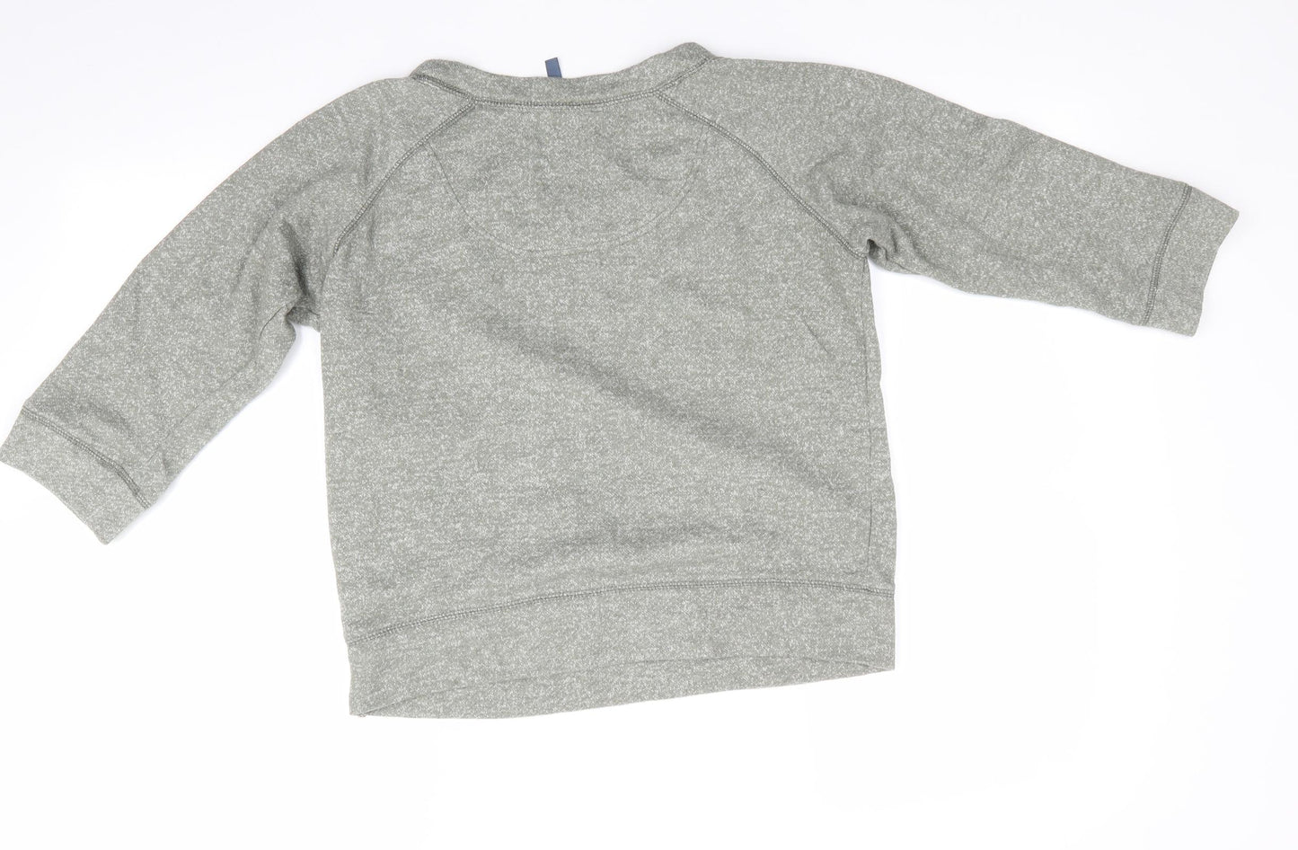 E-vie Womens Green  Polyester Pullover Sweatshirt Size 10   - Green with White Fleck