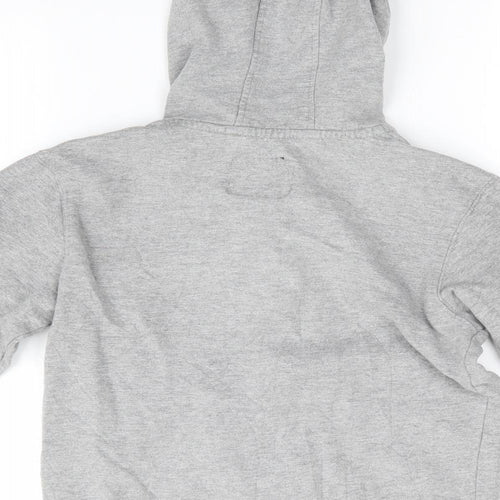 Blue Zoo Girls Grey  Cotton Full Zip Hoodie Size 9-10 Years
