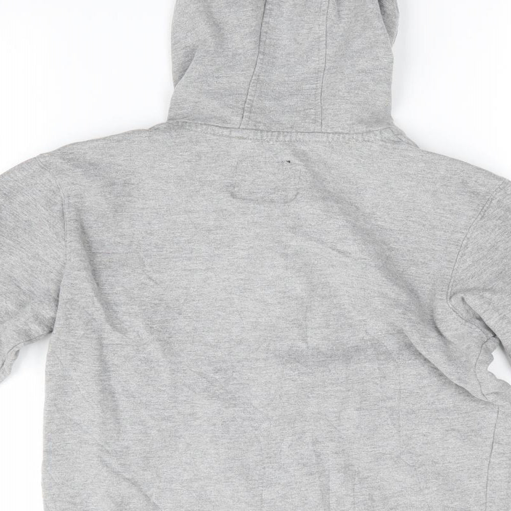 Blue Zoo Girls Grey  Cotton Full Zip Hoodie Size 9-10 Years