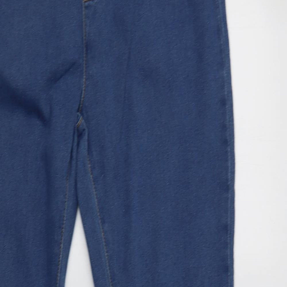Pebble Bay Womens Blue  Cotton Jegging Jeans Size 12 L31 in Regular