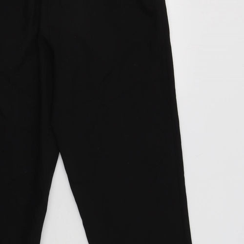 M&S Mens Black  Polyester Dress Pants Trousers Size 36 L29 in Regular