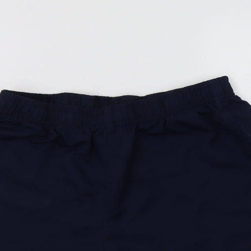 Canterbury Mens Blue  Polyester Sweat Shorts Size M L8 in Regular  - Newcastle University