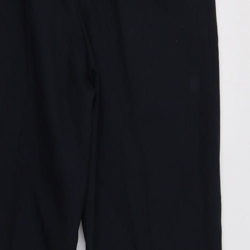 Preworn Mens Blue  Polyester Dress Pants Trousers Size 40 L29 in Regular
