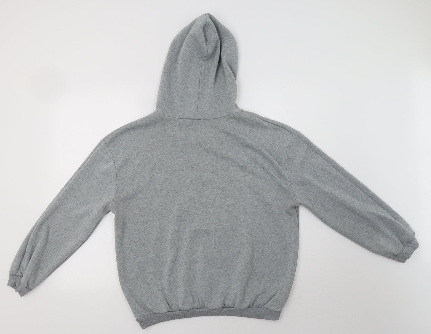 SheIn Womens Grey  Polyester Pullover Hoodie Size M   - Heart