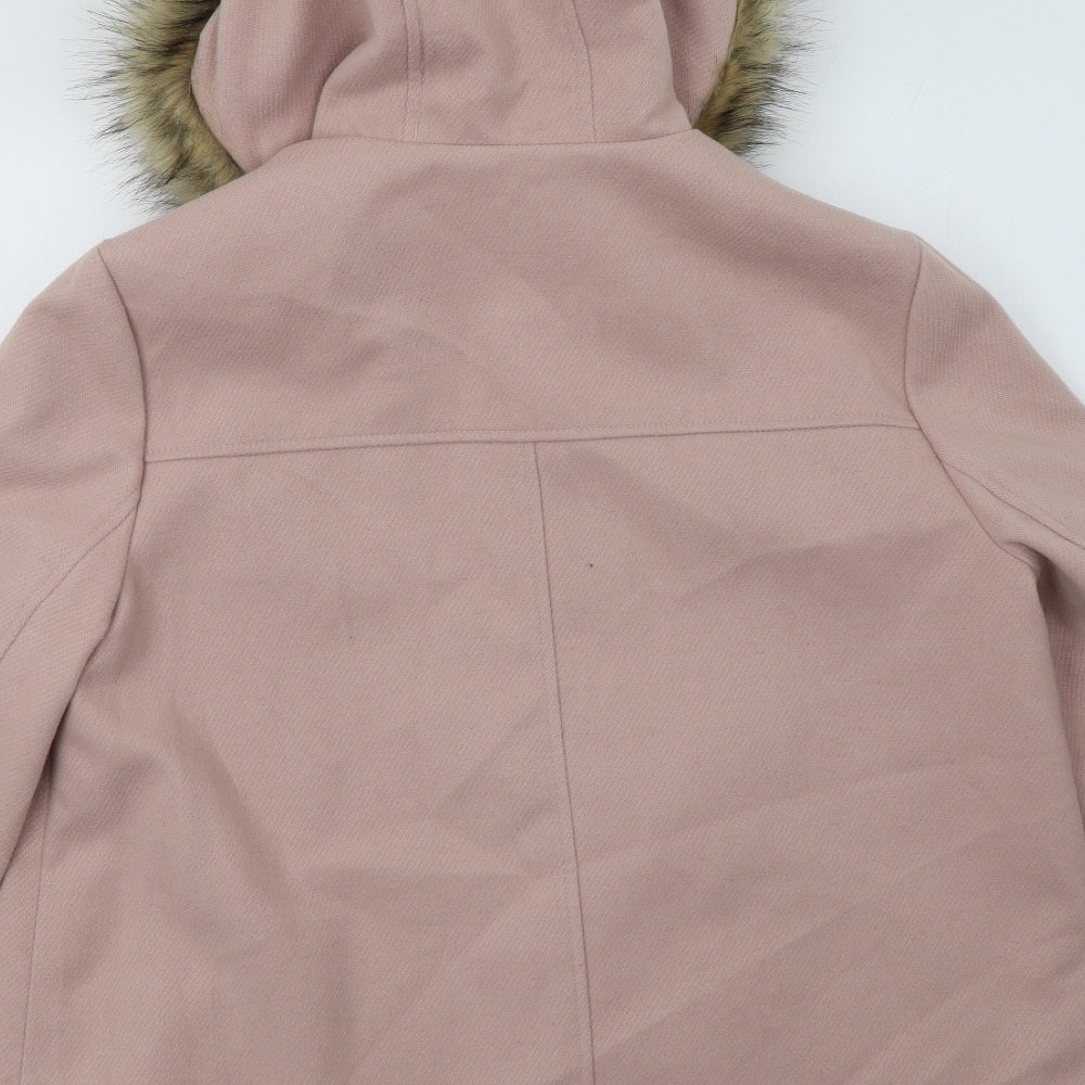 Primark Womens Pink   Overcoat Coat Size 16