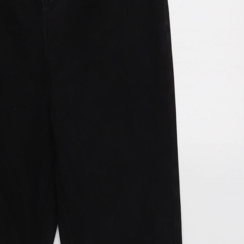 George Womens Black  Cotton Jegging Jeans Size 12 L28 in Regular