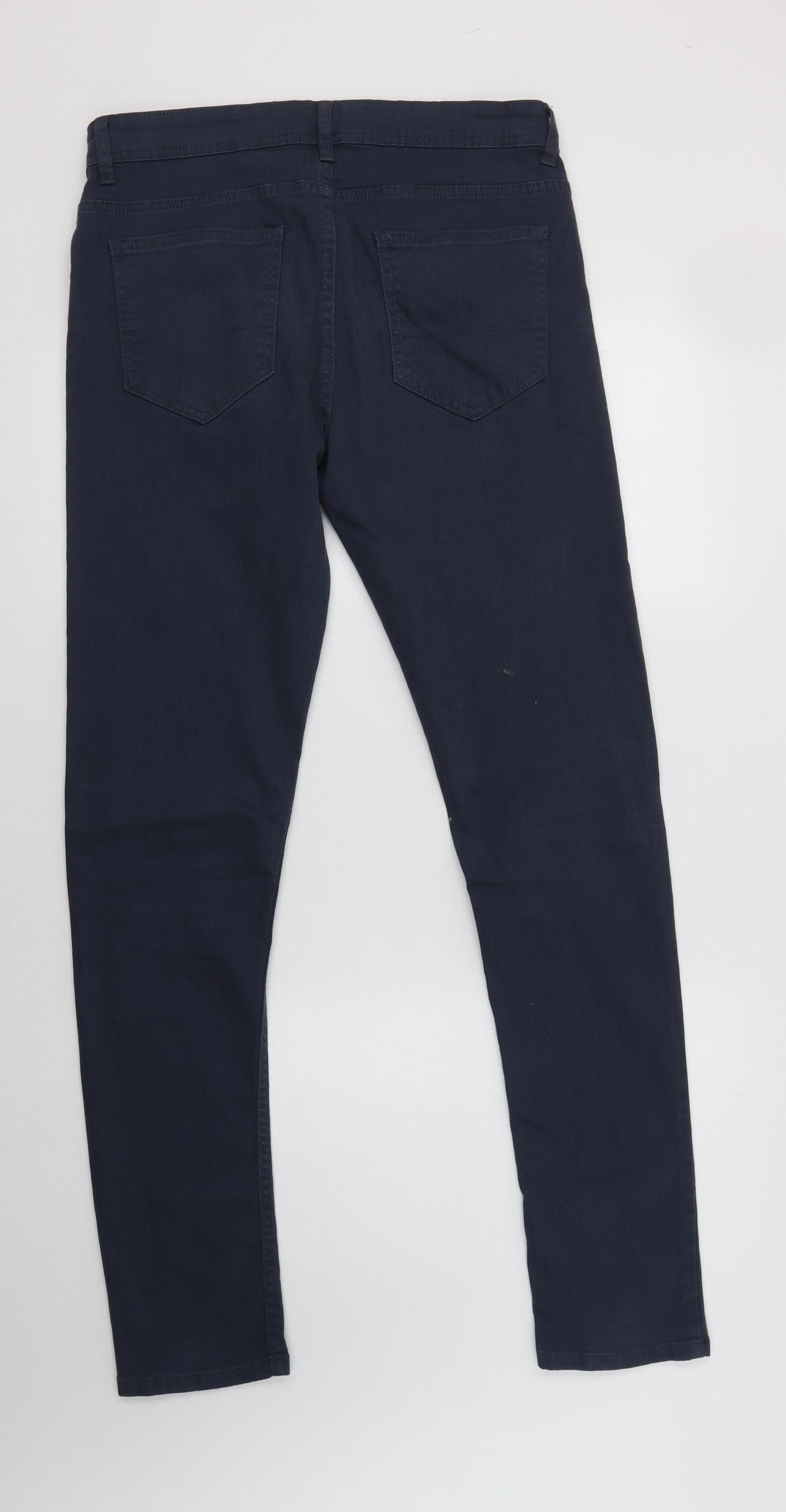 Primark Mens Blue  Cotton Skinny Jeans Size 32 L34 in Regular