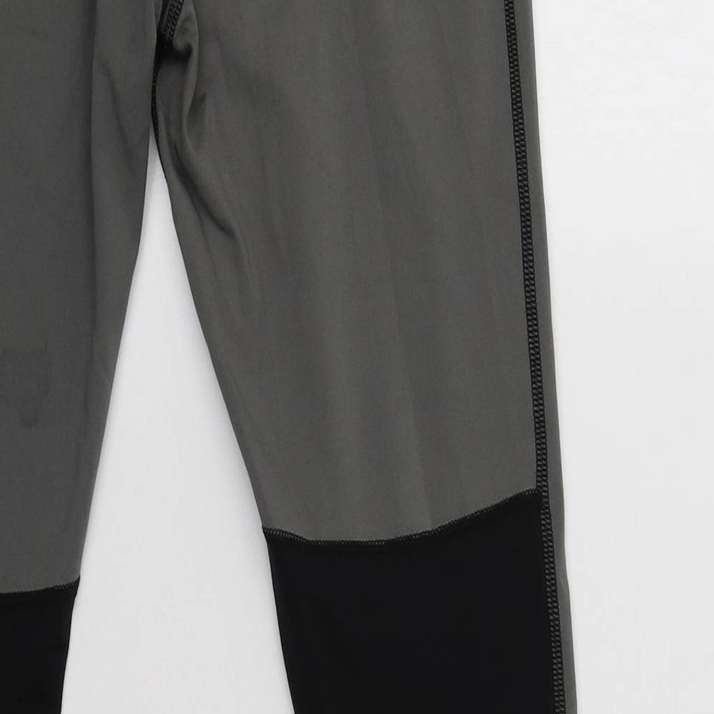 TCA Womens Grey  Polyester Compression Leggings Size M L29 in Regular