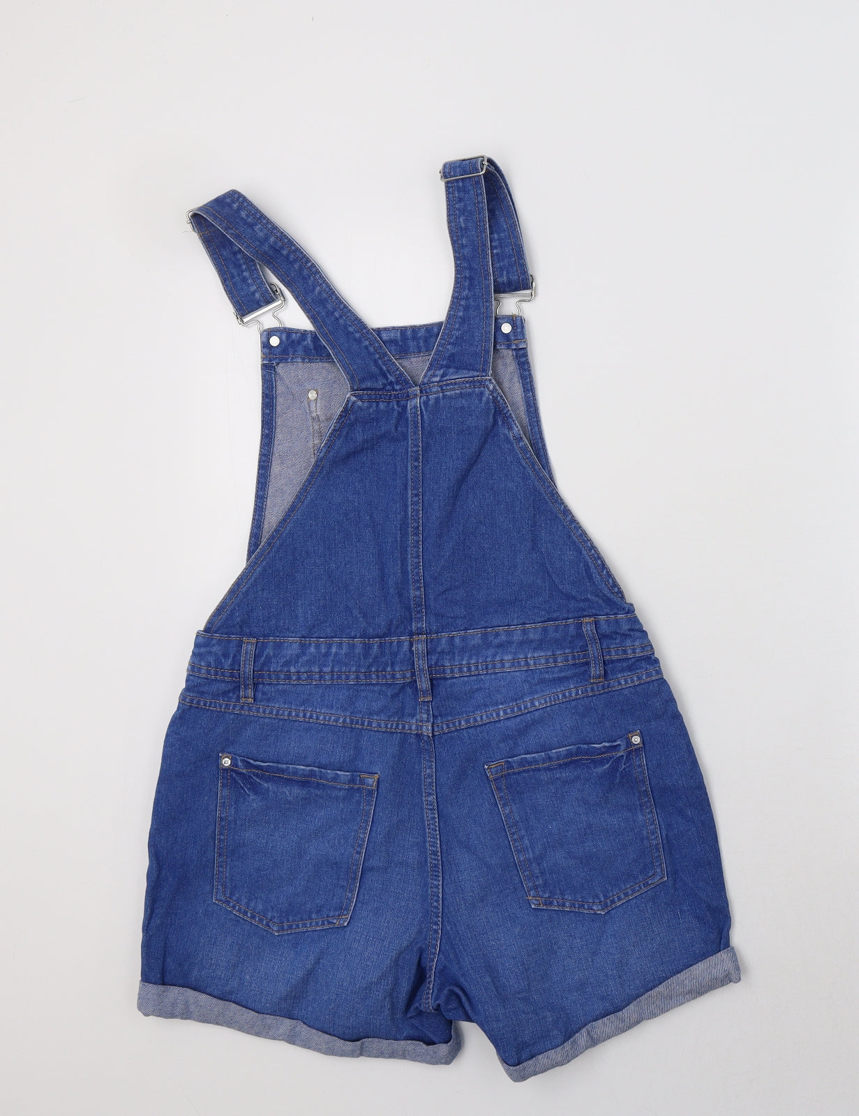 New Look Girls Blue  Cotton Dungarees Trousers Size 13 Years  Regular
