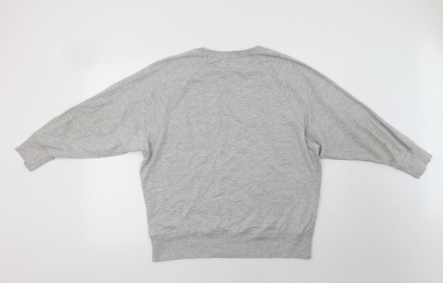 George Womens Grey  Cotton Pullover Sweatshirt Size 14