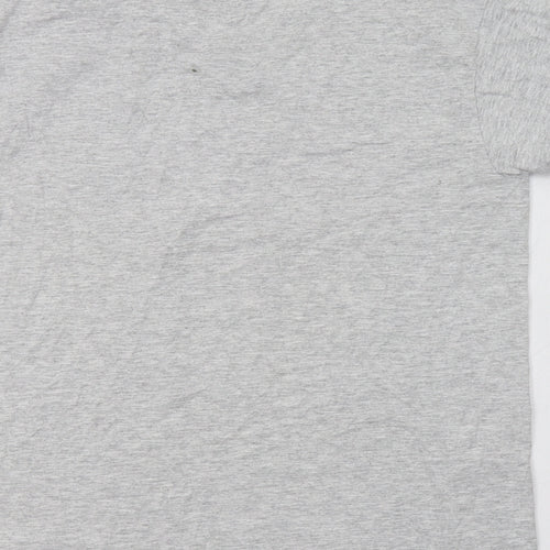 Buzzaldrin Boys Grey  Cotton Basic T-Shirt Size 12-13 Years Crew Neck  - NASA