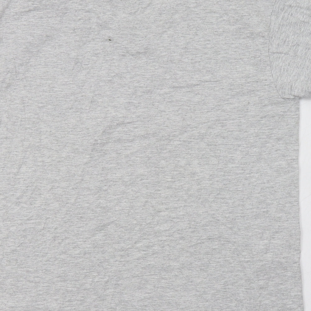Buzzaldrin Boys Grey  Cotton Basic T-Shirt Size 12-13 Years Crew Neck  - NASA
