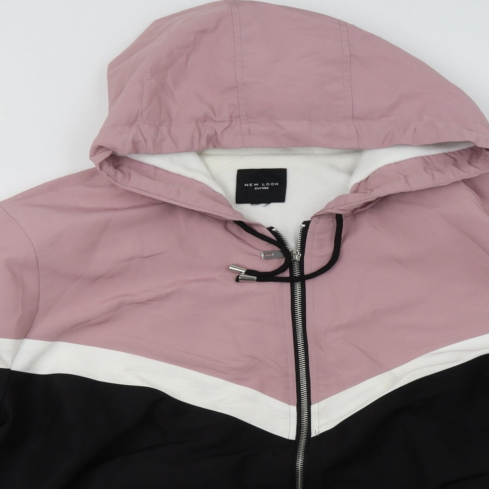 New Look Womens Multicoloured   Windbreaker Jacket Size 2XL