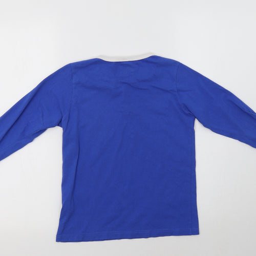 Urban Revival Boys Blue  Cotton Basic T-Shirt Size 9-10 Years V-Neck