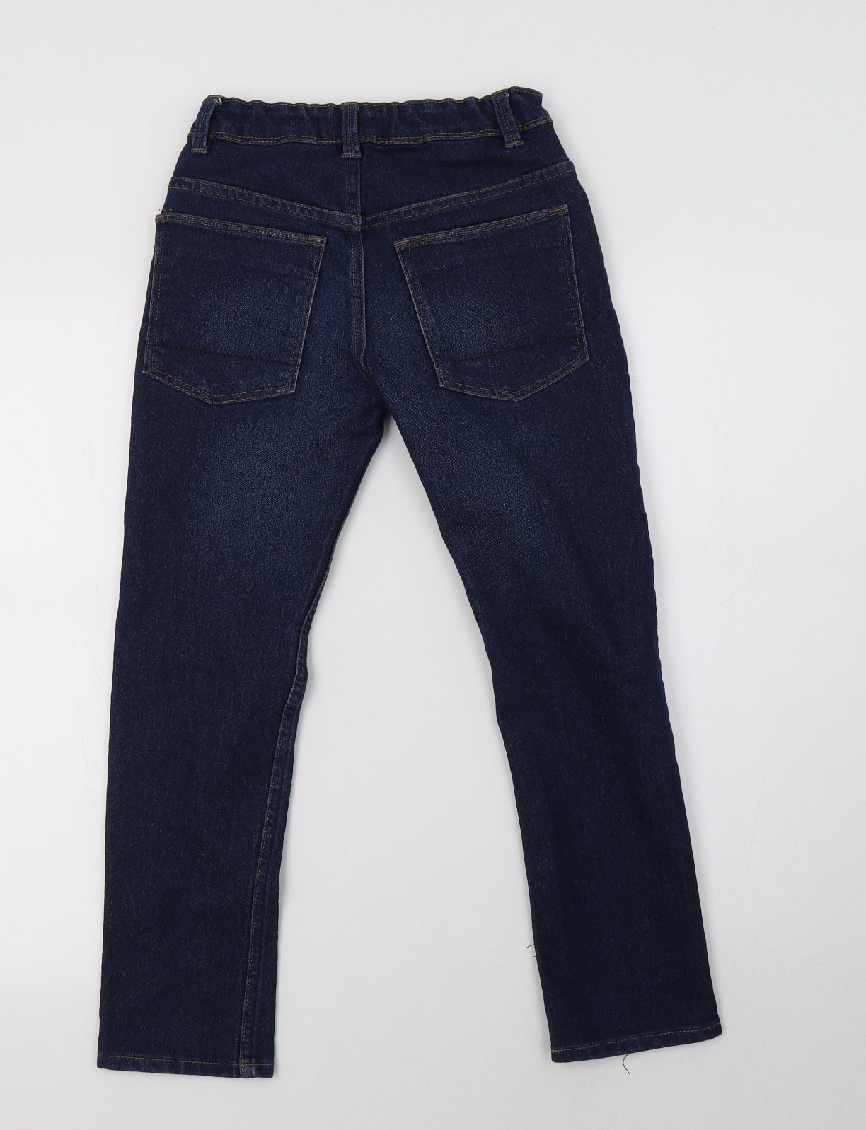 Matalan Boys Blue  Cotton Straight Jeans Size 9 Years  Regular