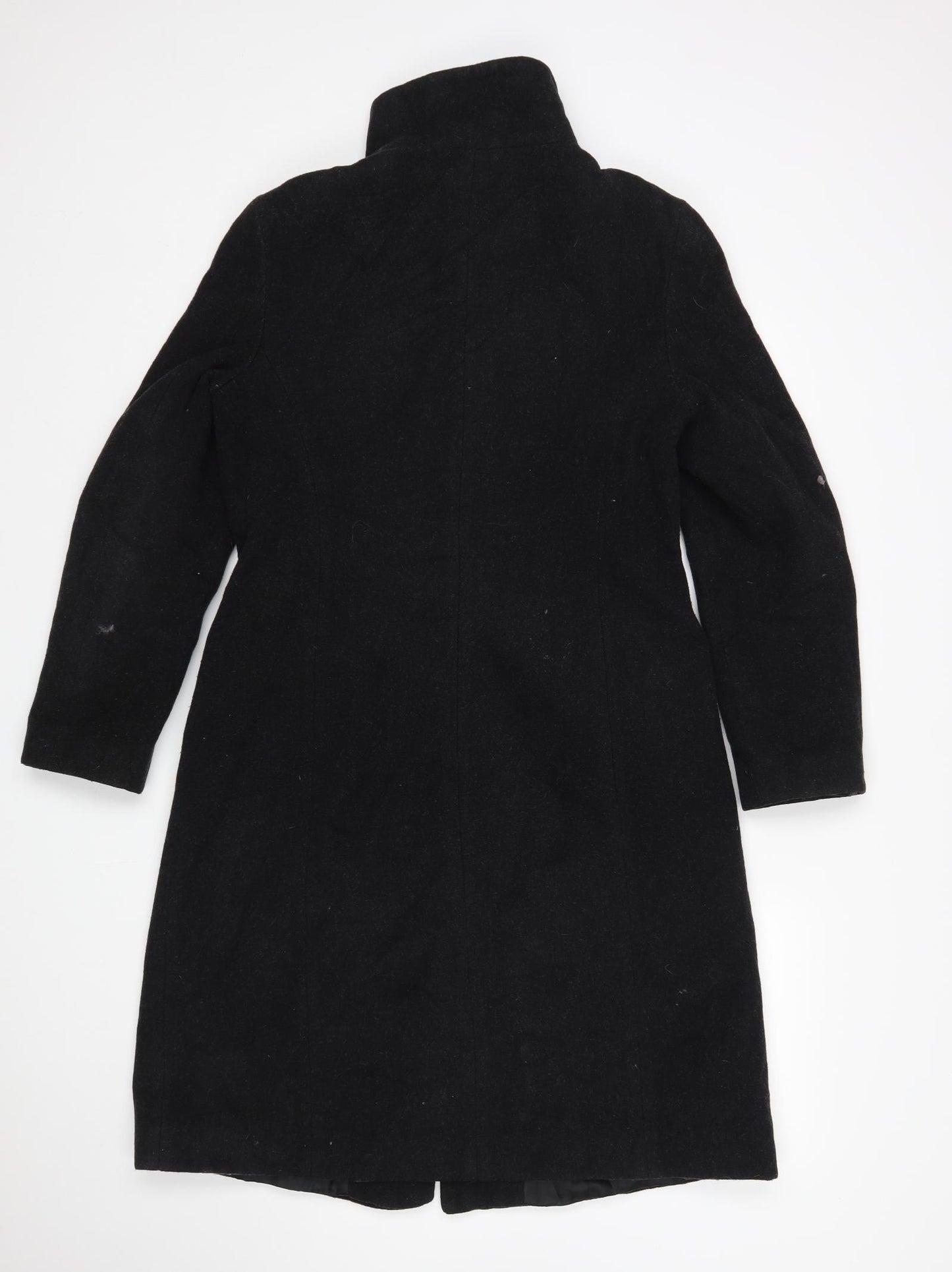 NL Collection Womens Black   Overcoat Coat Size 12