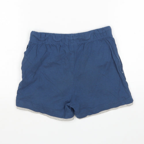 Sun City Boys Blue  Cotton  Sleep Shorts Size 8 Years