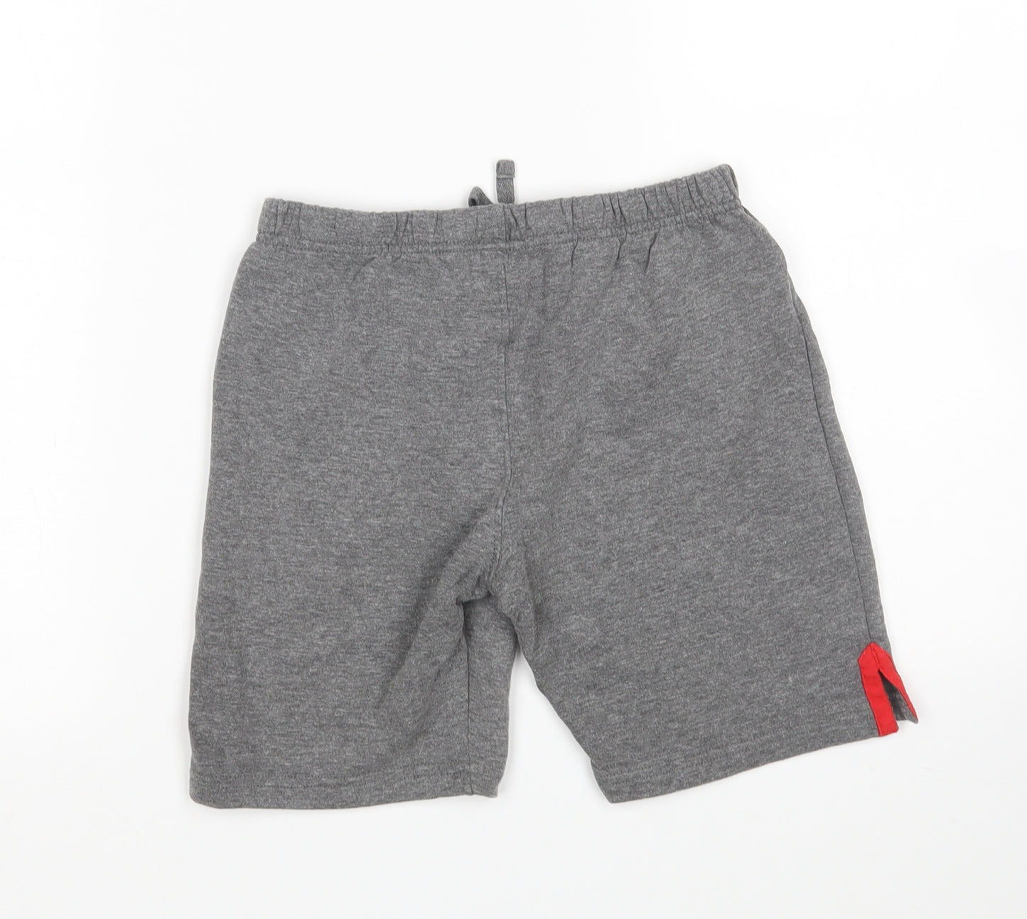 Marvel Comics Boys Grey  Cotton Sweat Shorts Size 8-9 Years  Regular