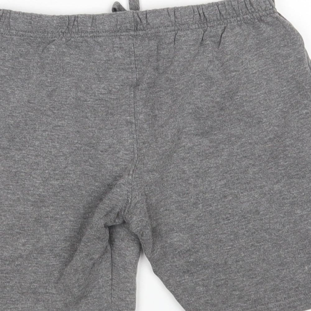 Marvel Comics Boys Grey  Cotton Sweat Shorts Size 8-9 Years  Regular