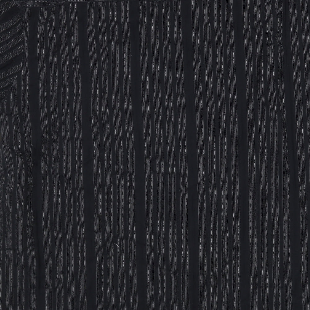 George Mens Multicoloured Striped Cotton  Button-Up Size XL Collared