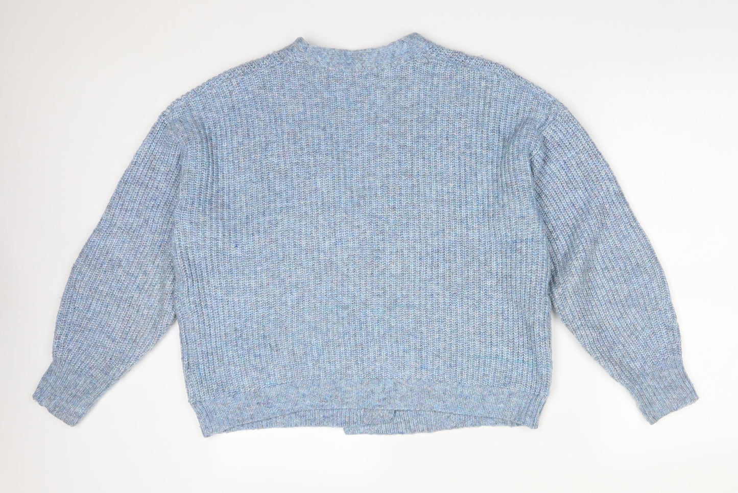 F&F Womens Blue   Polyester Cardigan Jumper Size M