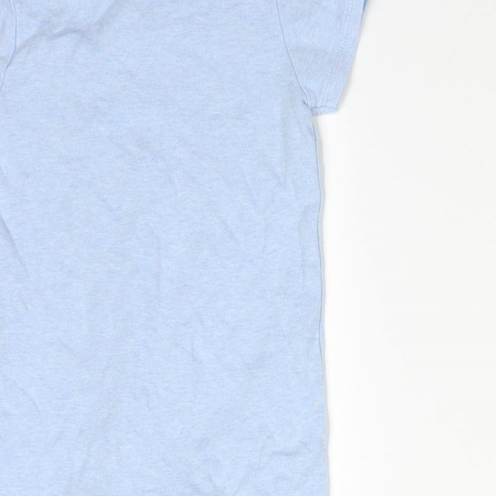 NEXT Baby Blue  Cotton Babygrow One-Piece Size 9-12 Months   - RED BUS