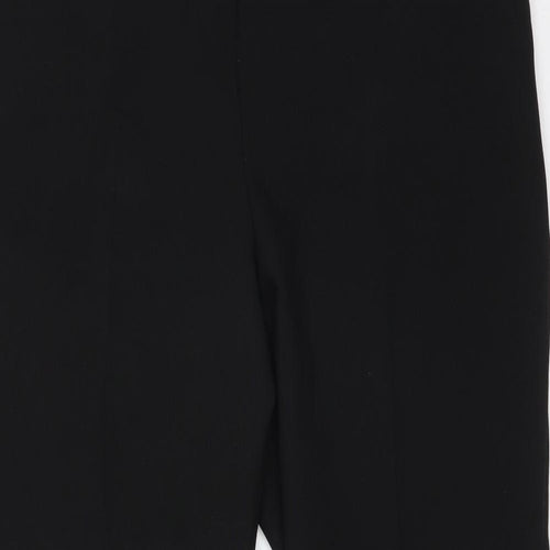 Peacocks Womens Black  Polyester Dress Pants Trousers Size 14 L27 in Regular