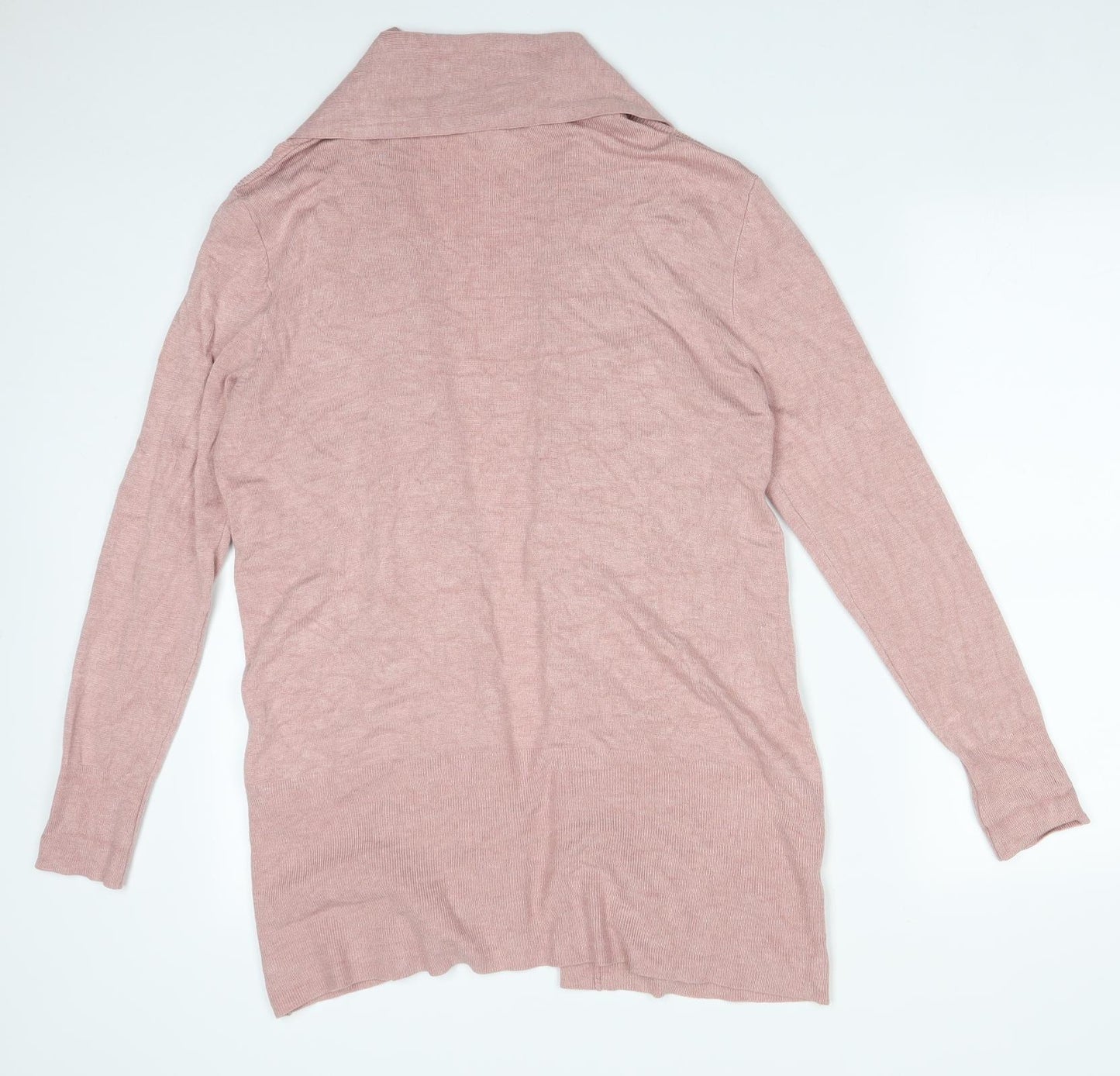 Primark Womens Pink   Viscose Cardigan Jumper Size M