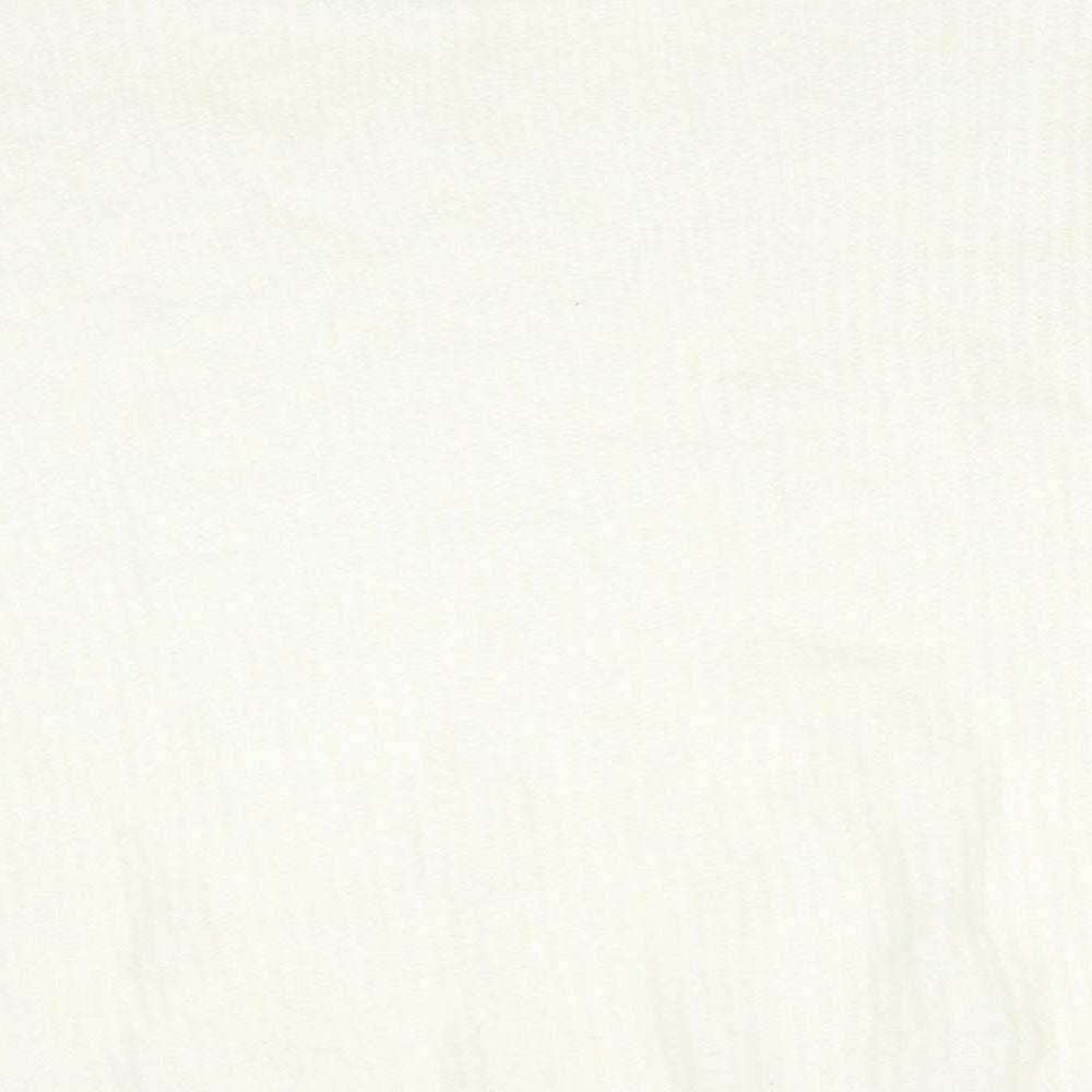 Primark Womens White High Neck  Acrylic Pullover Jumper Size M