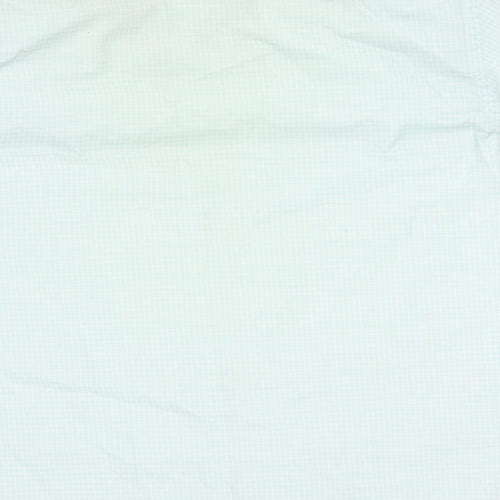 TAYLOR&WRIGHT Mens Multicoloured Check Cotton  Button-Up Size 17 Collared