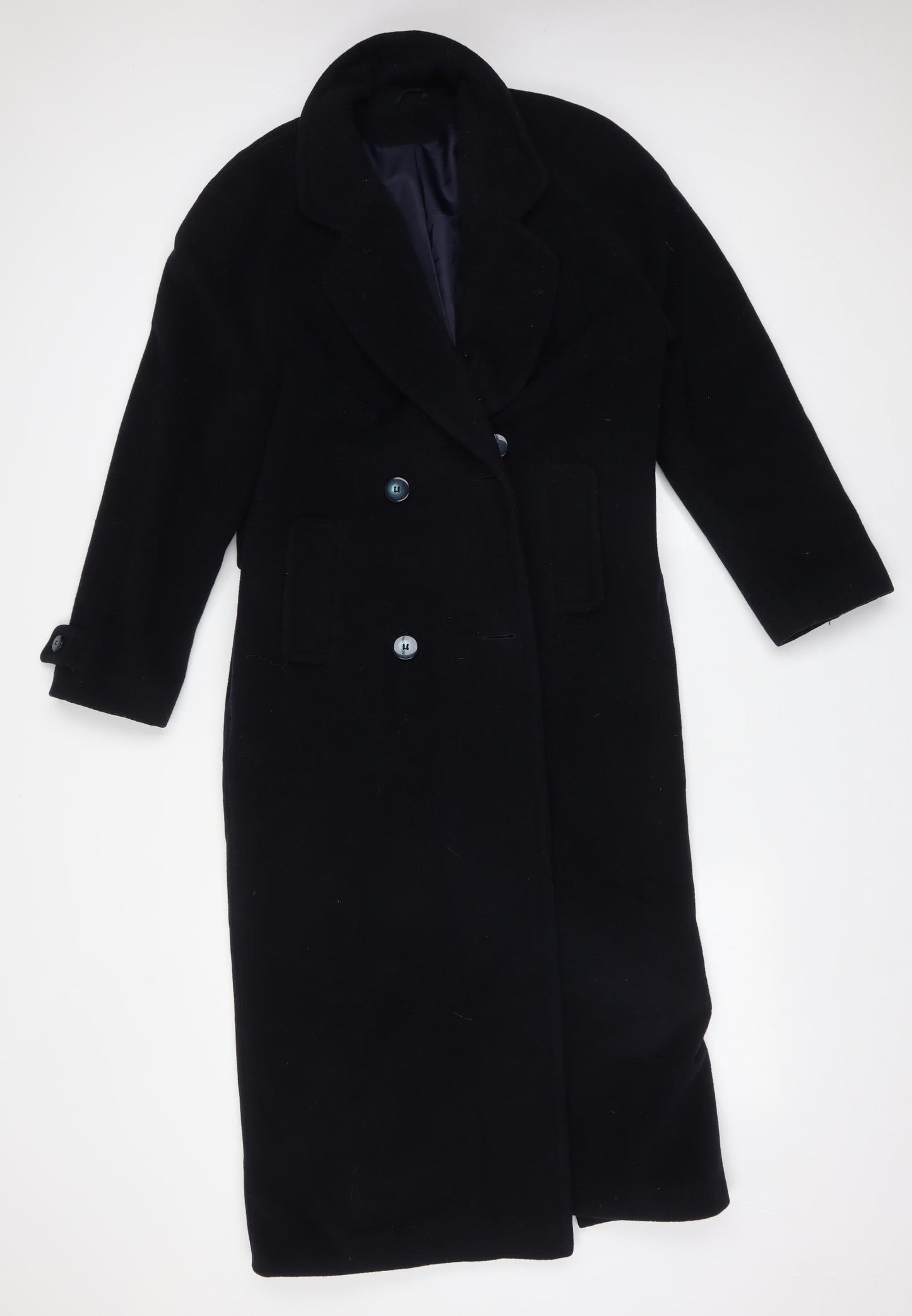 BHS Womens Blue   Trench Coat Coat Size 10