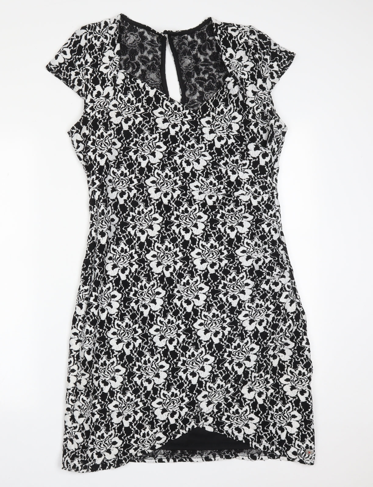 Joe Browns Womens Multicoloured Floral Polyamide Wrap Dress  Size 14  V-Neck