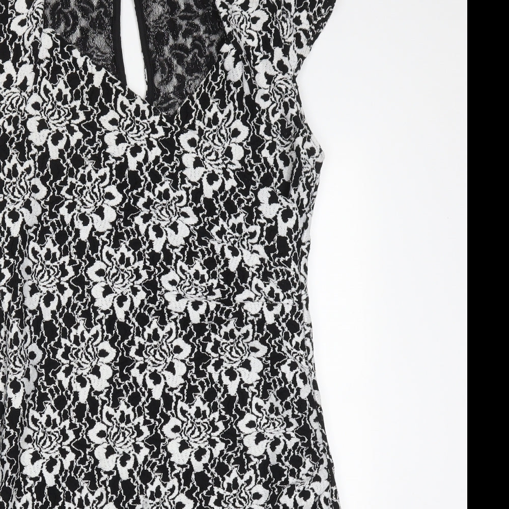 Joe Browns Womens Multicoloured Floral Polyamide Wrap Dress  Size 14  V-Neck