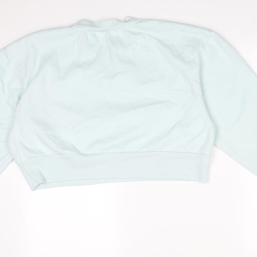Boux Avenue Womens Blue  Cotton Pullover Sweatshirt Size 10   - LONDON