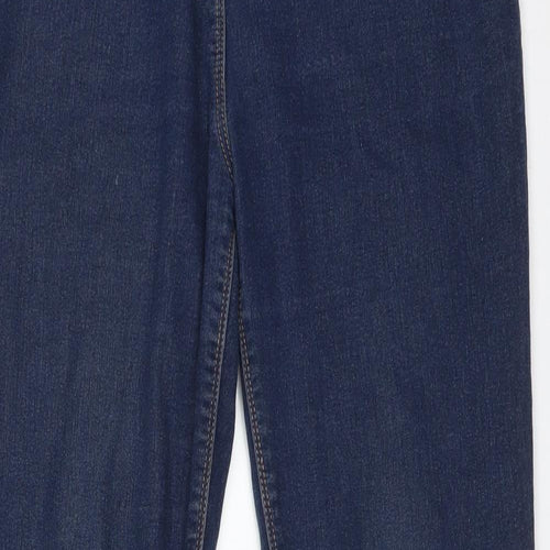 Papaya Womens Blue  Cotton Skinny Jeans Size 10 L27 in Regular