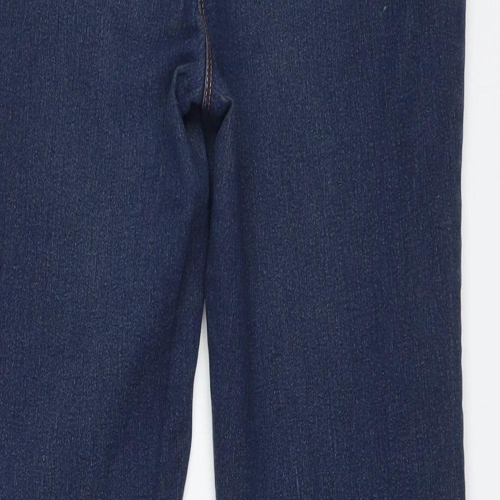 Papaya Womens Blue  Cotton Skinny Jeans Size 10 L27 in Regular