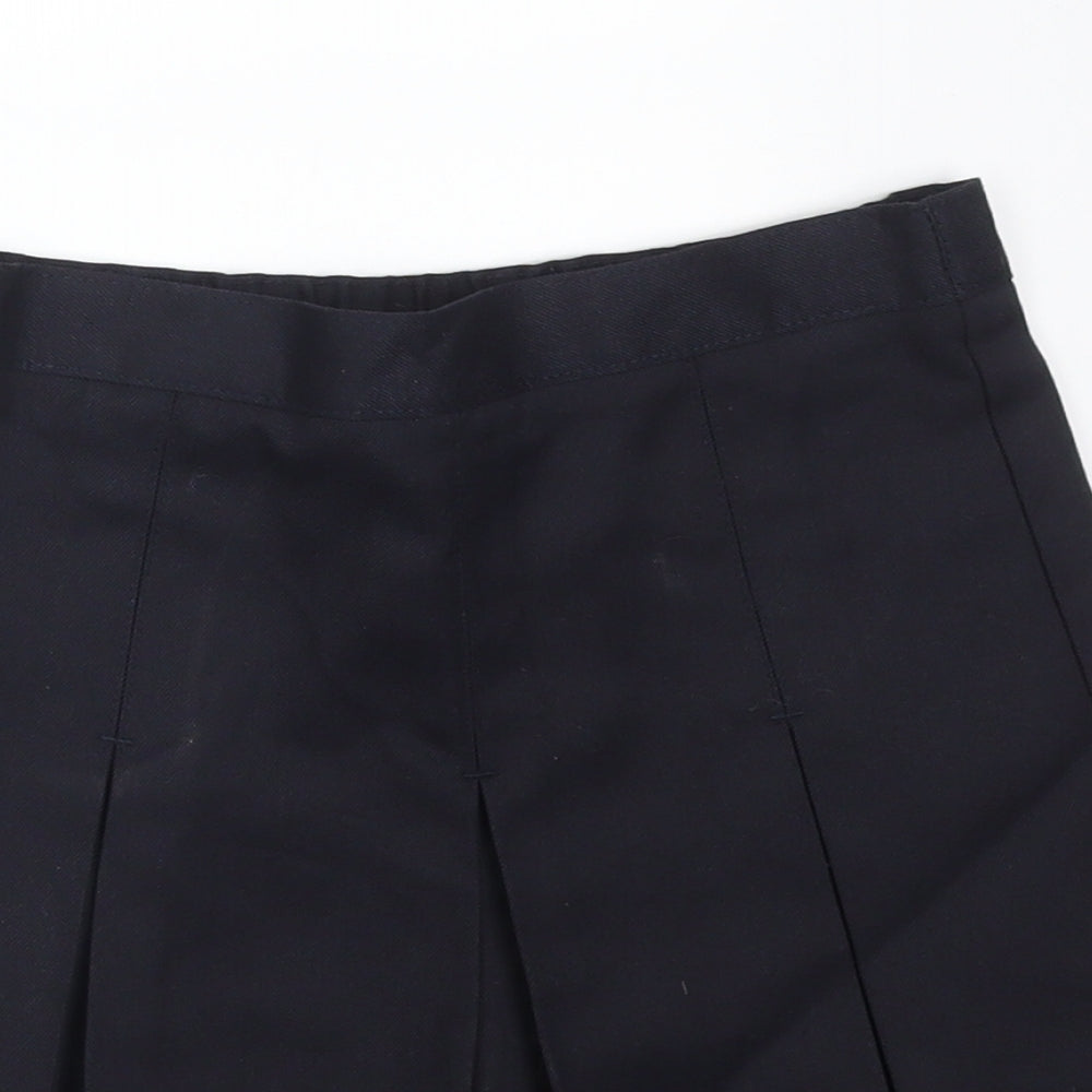 Matalan Girls Blue  Polyester Pleated Skirt Size 6 Years  Regular