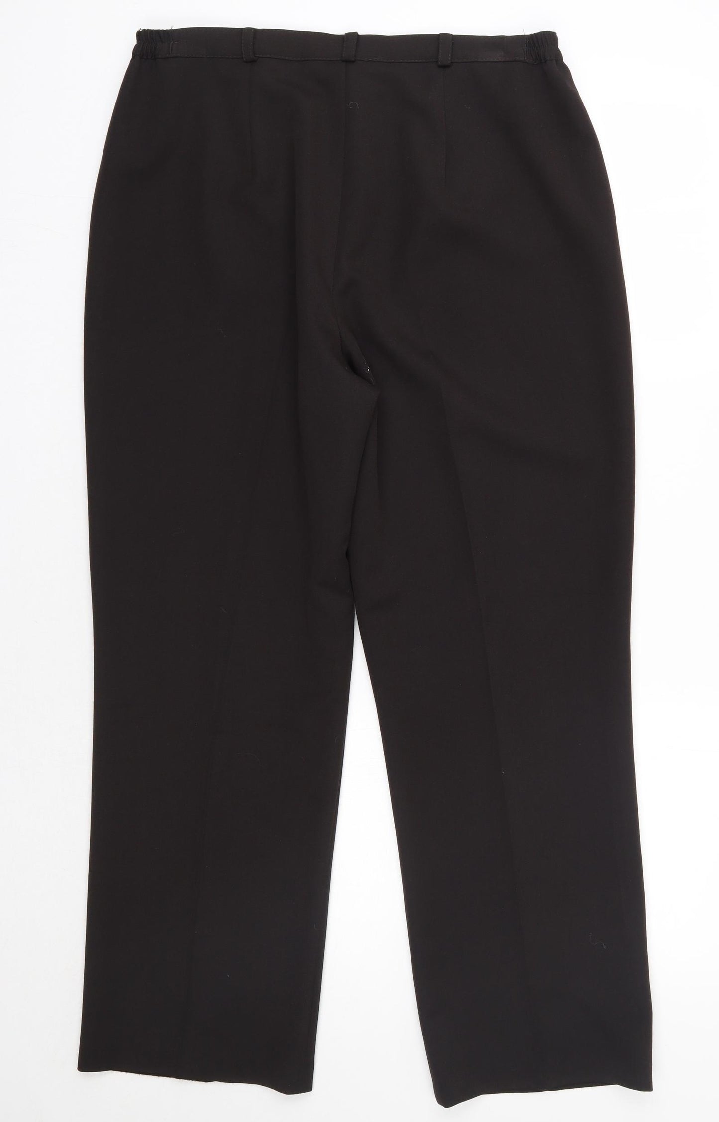 Annabelle Womens Brown  Polyester Dress Pants Trousers Size 16 L28 in Regular