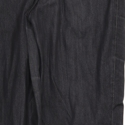 Gerry Weber Womens Black  Cotton Straight Jeans Size 16 L27 in Regular