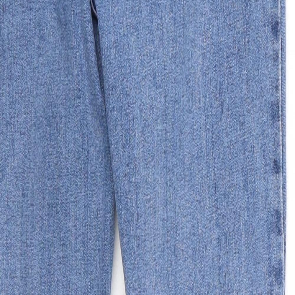 Primark Womens Blue  Cotton Skinny Jeans Size 6 L24 in Regular