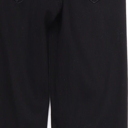 Primark Womens Black  Cotton Skinny Jeans Size 12 L25 in Regular