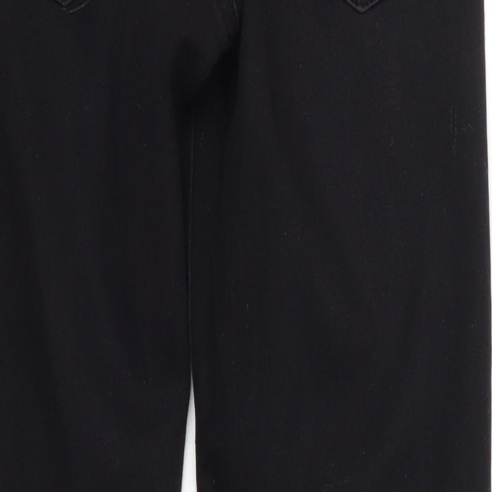 Primark Womens Black  Cotton Skinny Jeans Size 12 L25 in Regular