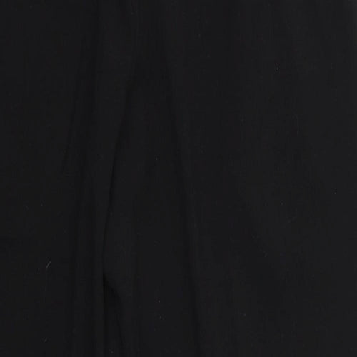 Studio Womens Black  Polyester Dress Pants Trousers Size 14 L27 in Regular